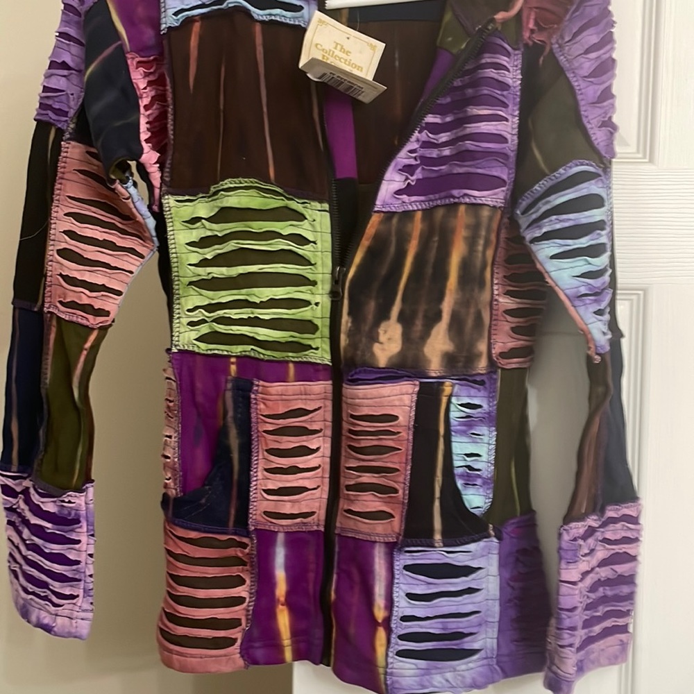 Patchwork hoodie